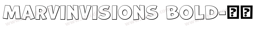 MarvinVisions Bold字体转换